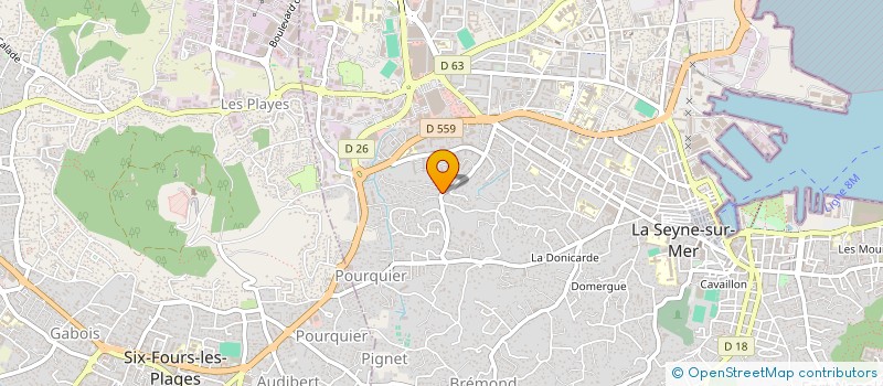 localisation de l'entreprise 480 445 634 à LA SEYNE-SUR-MER