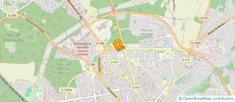 localisation de l'entreprise 480 453 927   MELUN