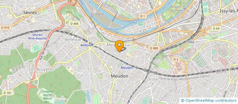 localisation de l'entreprise 480 466 861  à MEUDON