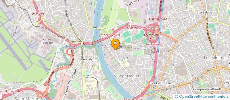 localisation de l'entreprise 480 473 933   TOULOUSE