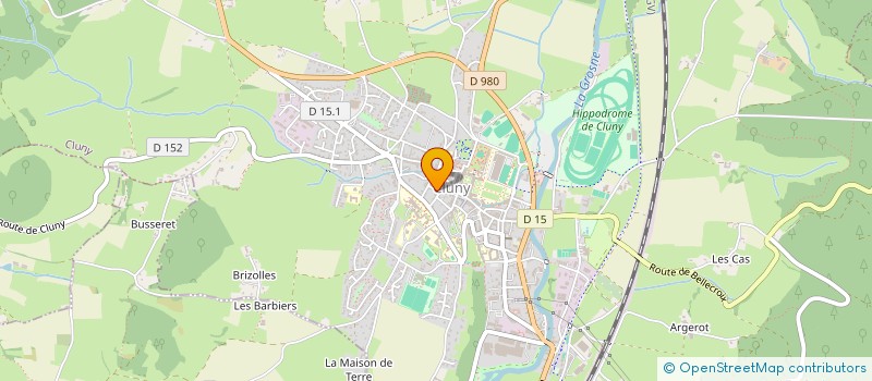 localisation de l'entreprise 480 477 678   CLUNY