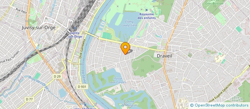 localisation de l'entreprise 480 486 232  à DRAVEIL