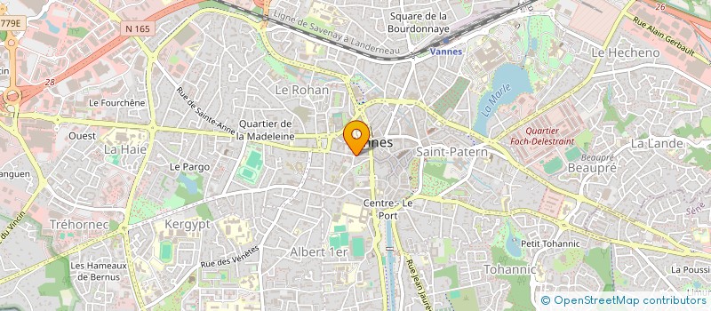 localisation de l'entreprise 480 503 952  à VANNES