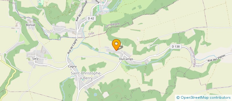 localisation de l'entreprise 480 517 523   SAINT-CHRISTOPHE-A-BERRY