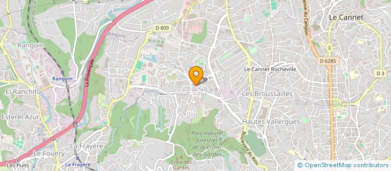 localisation de l'entreprise 480 529 684  à LE CANNET