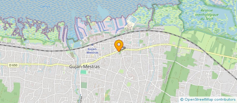 localisation de l'entreprise 480 591 445   GUJAN-MESTRAS