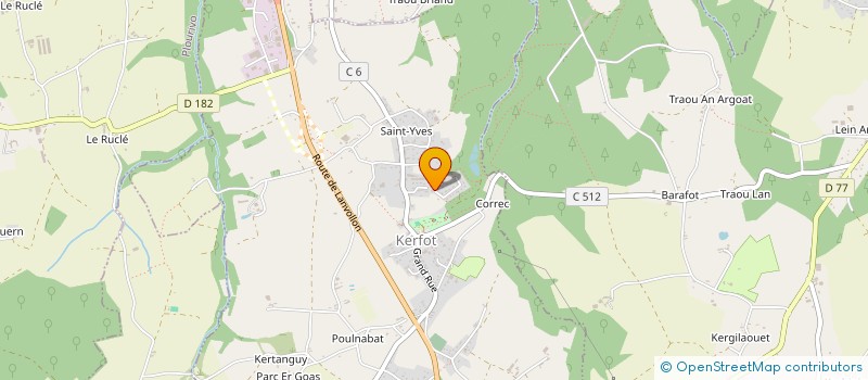 localisation de l'entreprise 480 611 128   QUEMPER-GUEZENNEC