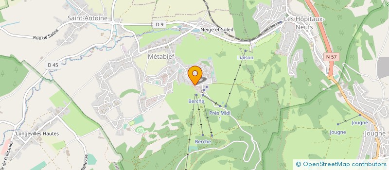 localisation de l'entreprise 480 613 454   LES PONTS-DE-CE