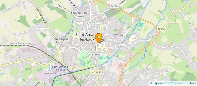 localisation de l'entreprise 480 641 166   SAINT-AMAND-LES-EAUX