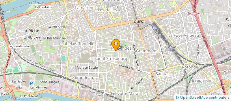 localisation de l'entreprise 480 665 462   TOURS