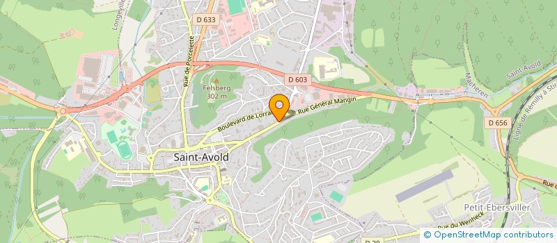 localisation de l'entreprise 480 701 614   SAINT-AVOLD