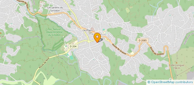 localisation de l'entreprise 480 722 917   ROQUEFORT-LES-PINS