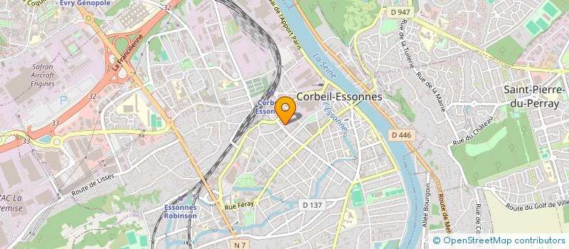 localisation de l'entreprise 480 730 548   MELUN