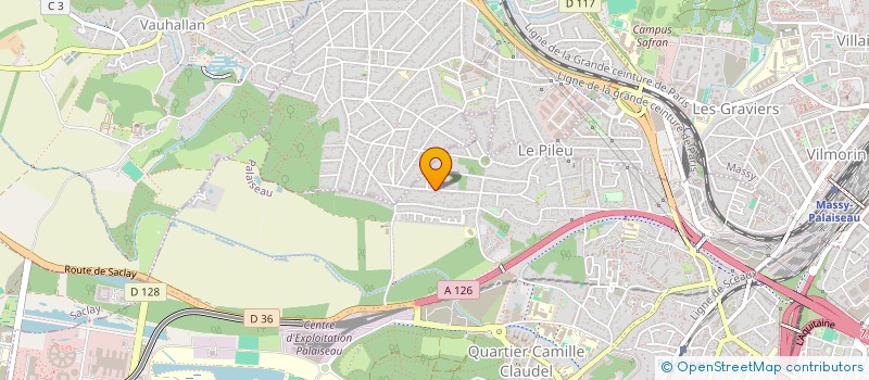 localisation de l'entreprise 480 746 635   PALAISEAU