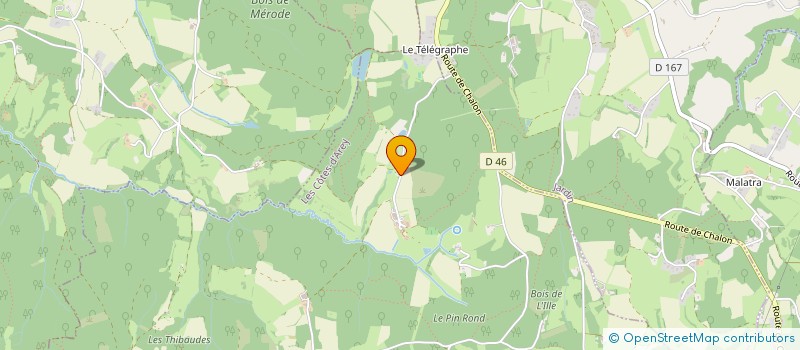 localisation de l'entreprise 480 801 752   LES COTES-D'AREY