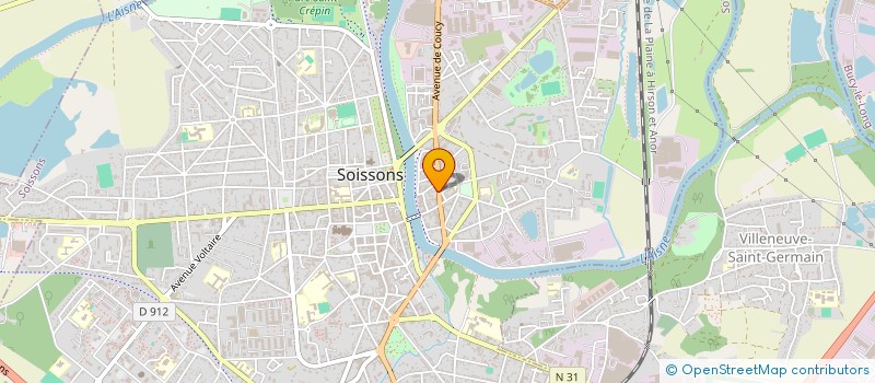 localisation de l'entreprise 480 802 396  à SOISSONS