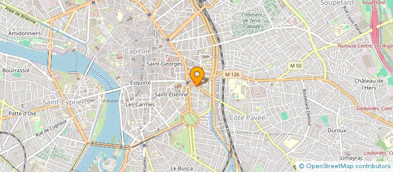 localisation de l'entreprise 480 857 242 à TOULOUSE