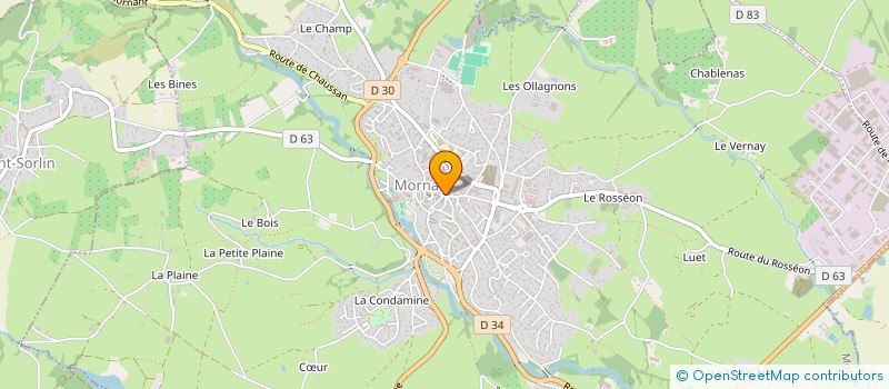 localisation de l'entreprise 480 857 358   CHABANIERE