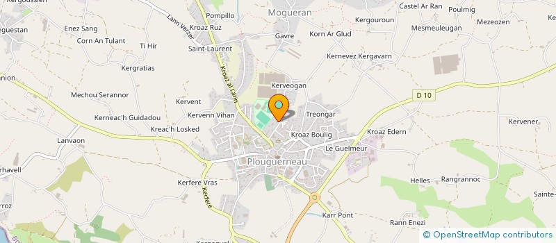 localisation de l'entreprise 480 886 670   PLOUGUERNEAU