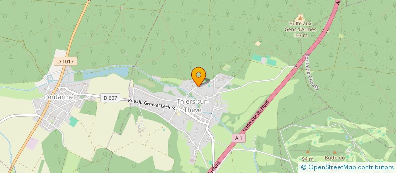 localisation de l'entreprise 480 987 379   THIERS SUR THEVE