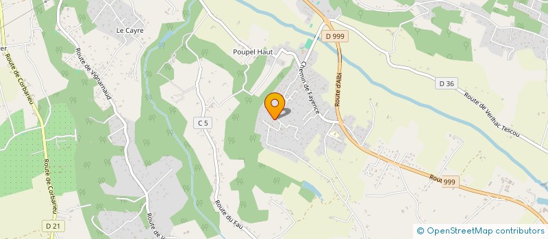 localisation de l'entreprise 480 993 633 à MONTAUBAN