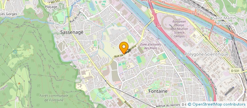 localisation de l'entreprise 480 997 717   MIRIBEL-LANCHATRE