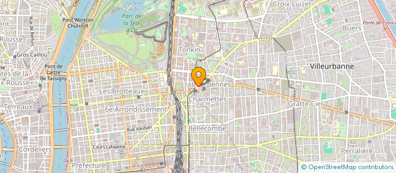 localisation de l'entreprise 4807 CONSULTING  VILLEURBANNE