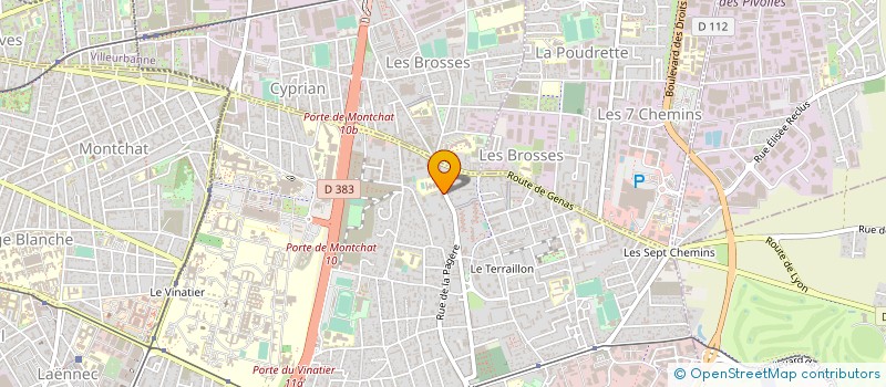 localisation de l'entreprise 481 025 187 à BRON