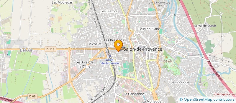 localisation de l'entreprise 481 048 163 à SALON-DE-PROVENCE