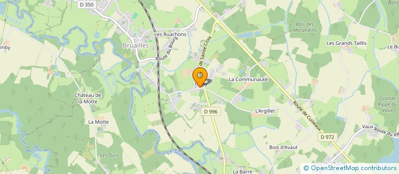 localisation de l'entreprise 481 050 664   BRUAILLES