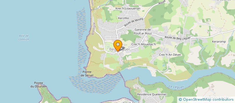 localisation de l'entreprise 481 060 341   PLEUMEUR-BODOU