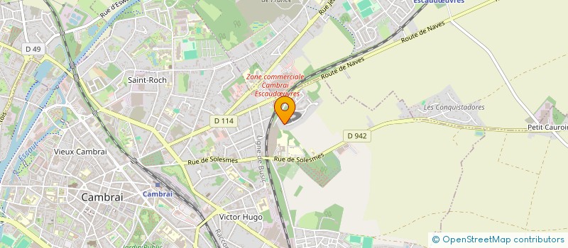 localisation de l'entreprise 481 074 326   CAMBRAI