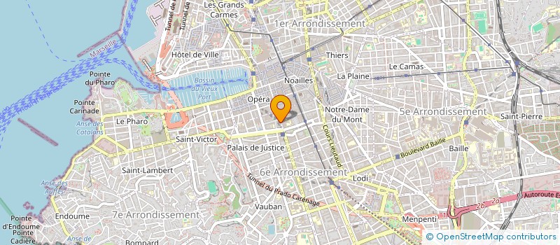 localisation de l'entreprise 481 085 561   MARSEILLE