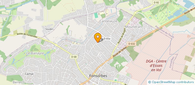 localisation de l'entreprise 481 089 761   FONSORBES