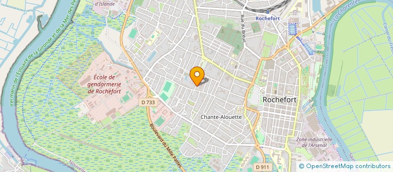 localisation de l'entreprise 481 101 384   ROCHEFORT