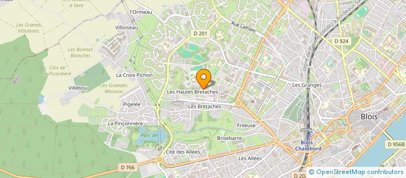 localisation de l'entreprise 481 107 191   BLOIS