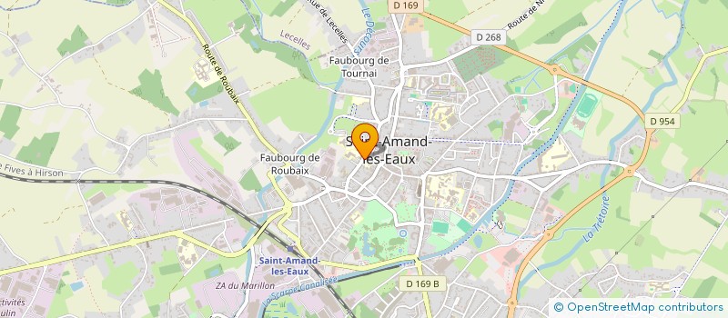 localisation de l'entreprise 481 128 783   SAINT-AMAND-LES-EAUX