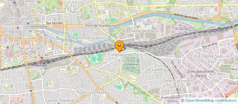 localisation de l'entreprise 481 135 556   RENNES