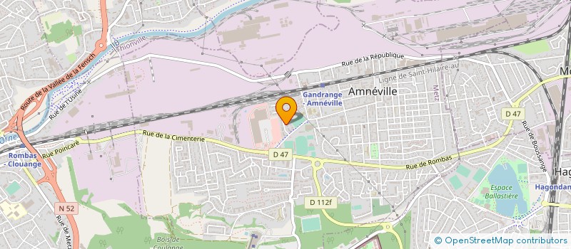 localisation de l'entreprise 481 136 174 à THIONVILLE