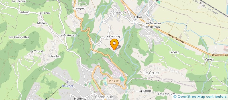localisation de l'entreprise 481 144 657   SAINT GERVAIS LES BAINS