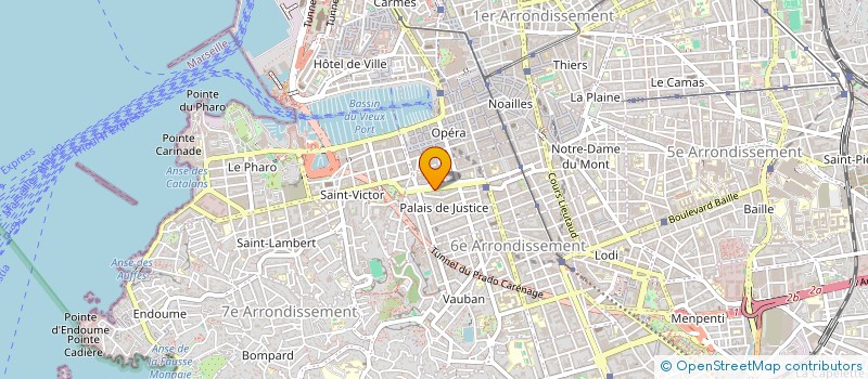 localisation de l'entreprise 481 169 480   MARSEILLE