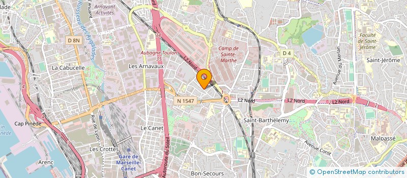 localisation de l'entreprise 481 196 319 à MARSEILLE