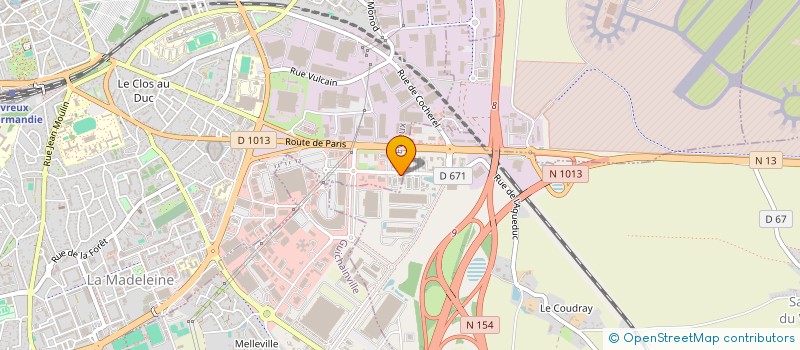 localisation de l'entreprise 481 203 503   LE VIEIL-EVREUX