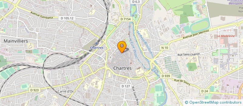 localisation de l'entreprise 481 210 086 à CHARTRES
