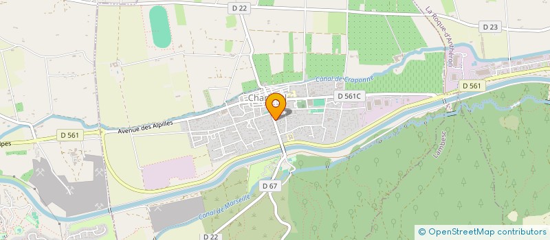 localisation de l'entreprise 481 210 540   CHARLEVAL