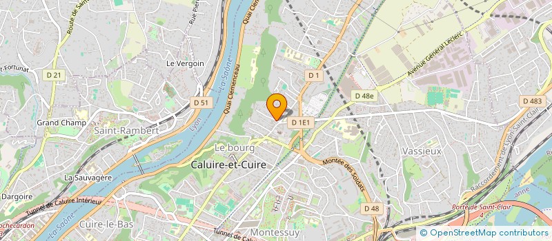 localisation de l'entreprise 481 287 555   SATHONAY-CAMP