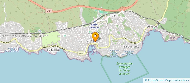 localisation de l'entreprise 481 357 788   CARRY-LE-ROUET