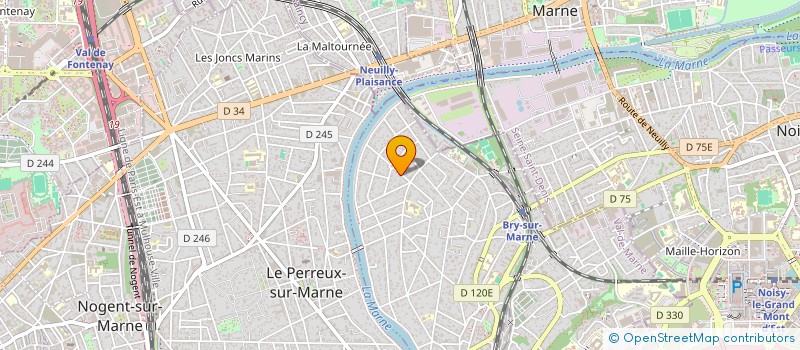 localisation de l'entreprise 481 404 838   BRY-SUR-MARNE