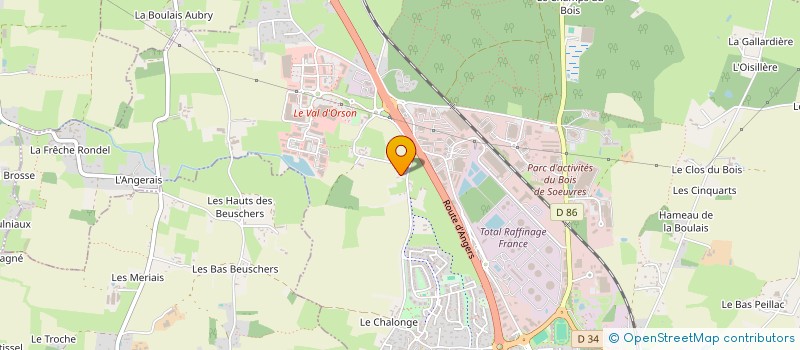 localisation de l'entreprise 481 449 247   VERN-SUR-SEICHE