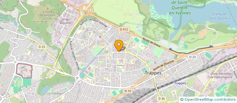 localisation de l'entreprise 481 471 878  à TRAPPES